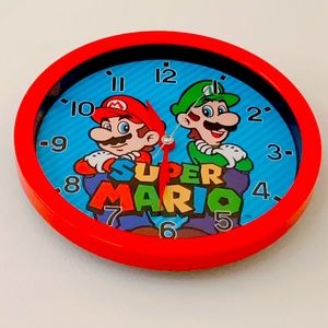 SUPER MARIO WALL CLOCK